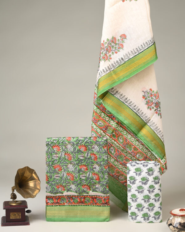 Maheshwari Silk Suit