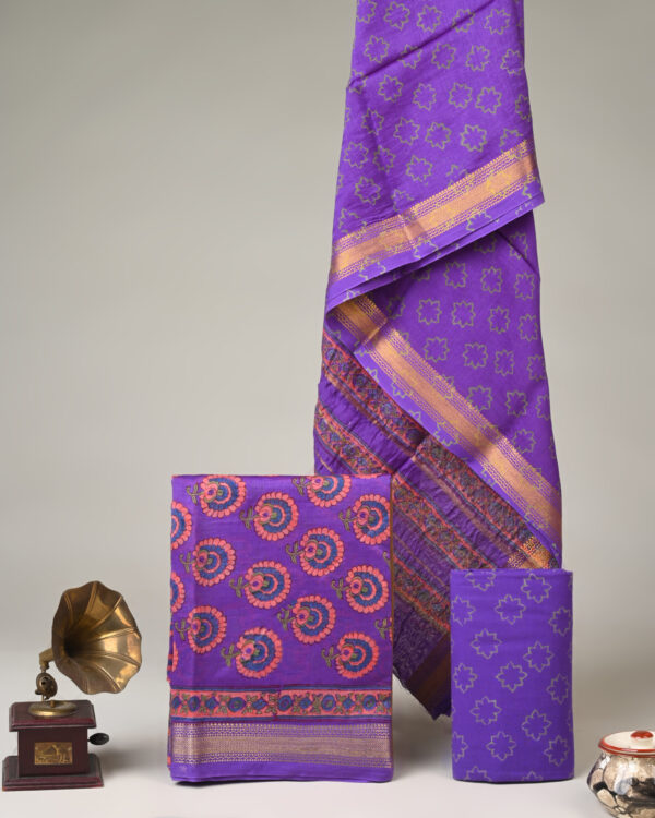 Maheshwari Silk Suit