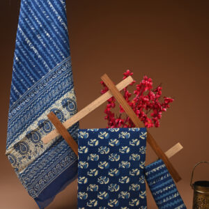 Cotton Suit with Cotton Dupatta