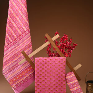 Cotton Suit with Cotton Dupatta