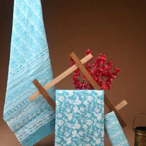 Cotton Suit with Cotton Dupatta