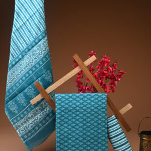 Cotton Suit with Cotton Dupatta