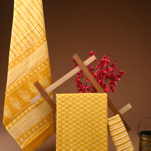 Cotton Suit with Cotton Dupatta