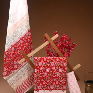 Cotton Suit with Cotton Dupatta