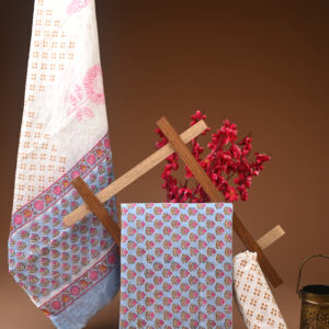 Cotton Suit with Cotton Dupatta