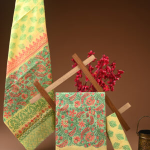 Cotton Suit with Cotton Dupatta