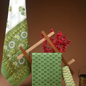 Cotton Suit with Cotton Dupatta