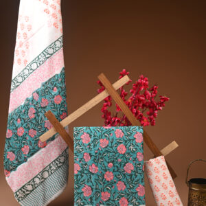 Cotton Suit with Cotton Dupatta