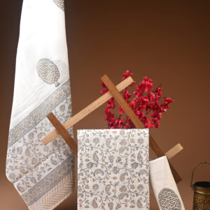 Cotton Suit with Cotton Dupatta