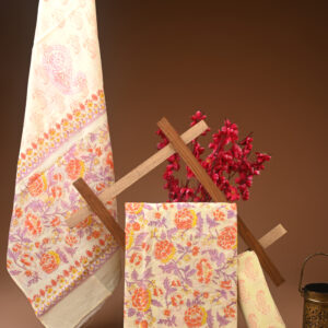 Cotton Suit with Cotton Dupatta