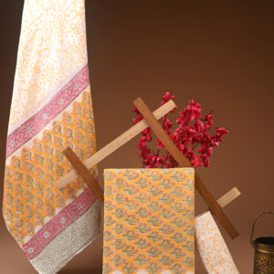 Cotton Suit with Cotton Dupatta