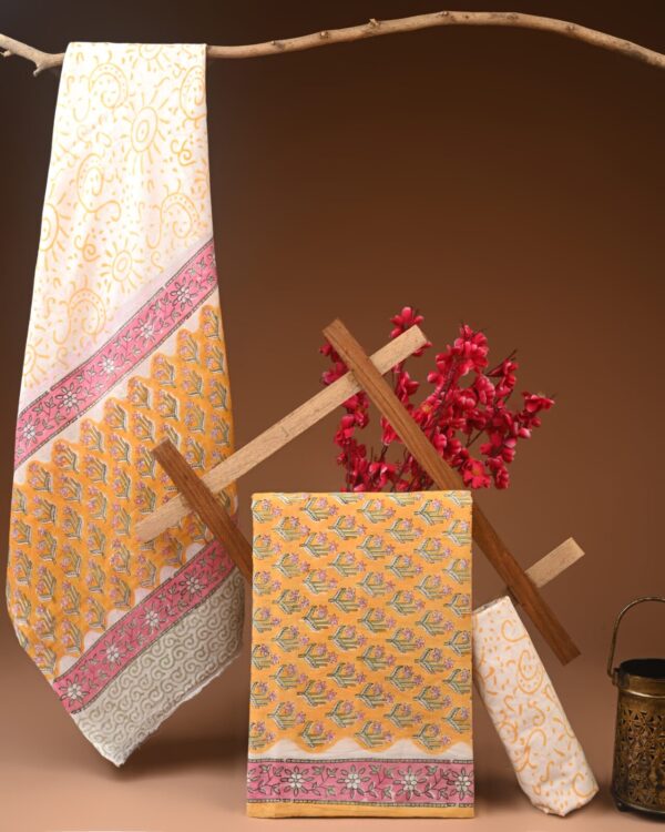 Cotton Suit with Cotton Dupatta