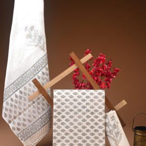 Cotton Suit with Cotton Dupatta