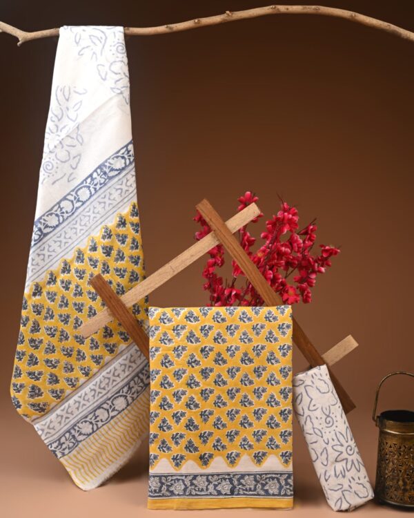 Cotton Suit with Cotton Dupatta