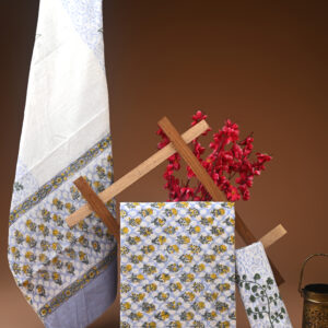 Cotton Suit with Cotton Dupatta