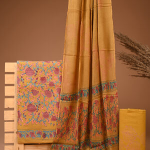 Cotton Suit with Chiffon Dupatta