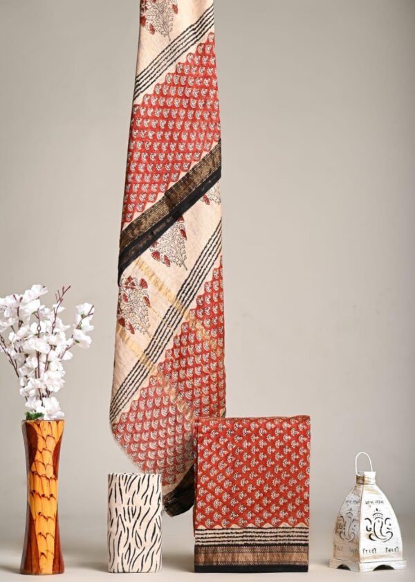 Maheshwari Silk Suit